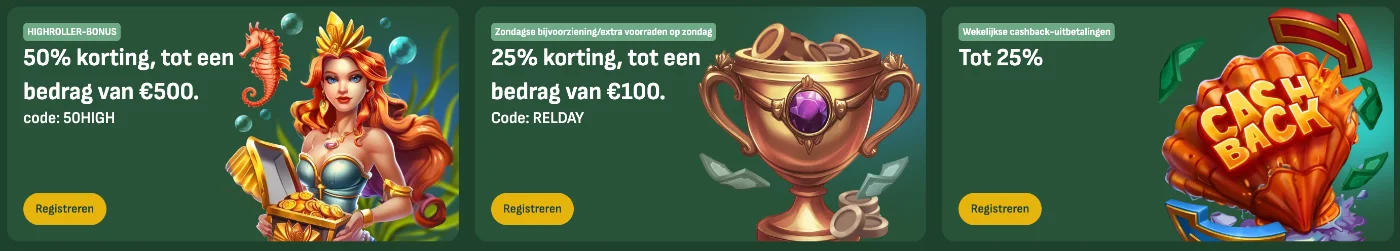 Overzicht van actuele casino promoties en bonussen bij BetSixty